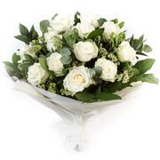 Dozen Long Stemmed White Roses