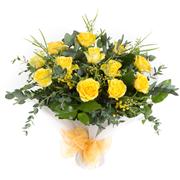 Dozen Long Stemmed Yellow Roses